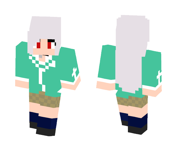 Moka Akashiya ~Inner Form~ - Female Minecraft Skins - image 1