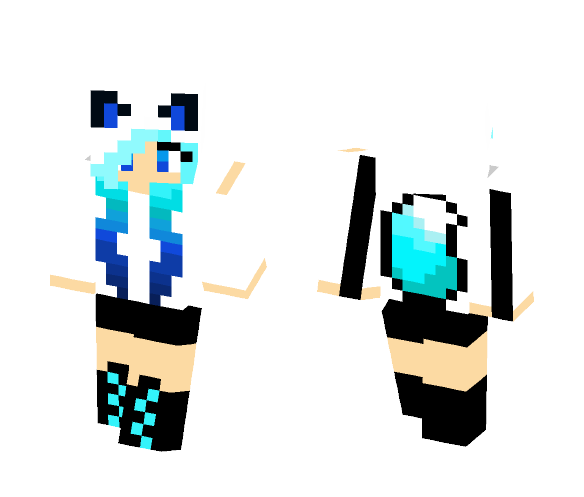 Ice Fox for Mew - Female Minecraft Skins - image 1