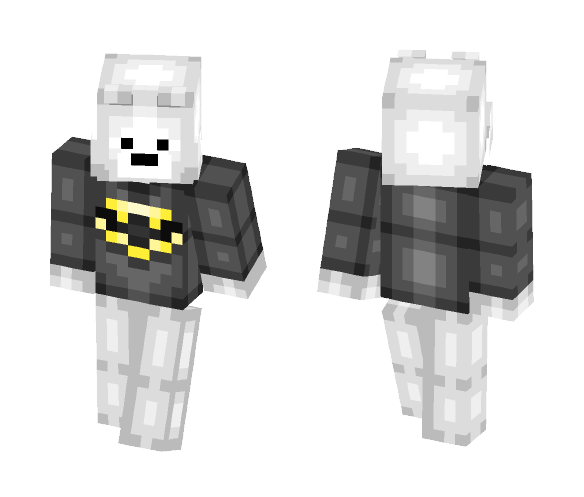 Batman - Polar Bear Style - Batman Minecraft Skins - image 1
