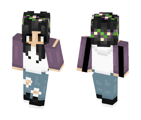 Grape Soda ~Personal Skin~ - Female Minecraft Skins - image 1