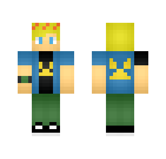 Johnny Test Removable Jacket - Male Minecraft Skins - image 2