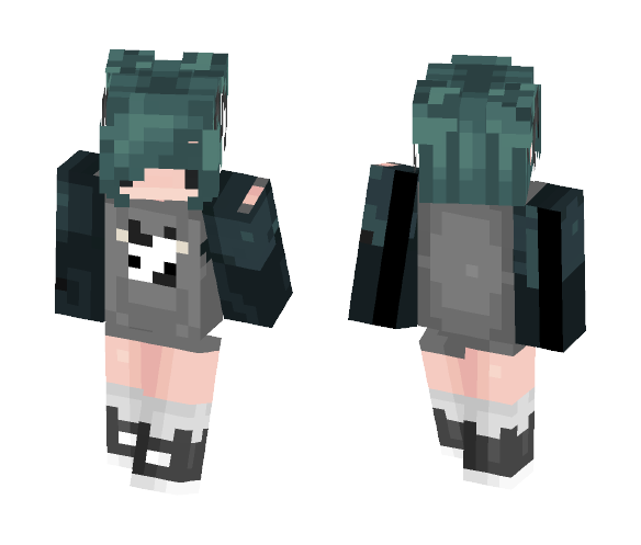 first skin | quimchee - Female Minecraft Skins - image 1