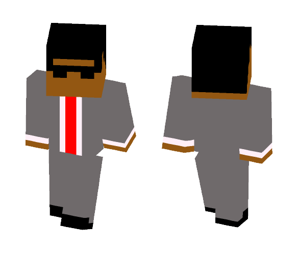 man in suit - Male Minecraft Skins - image 1