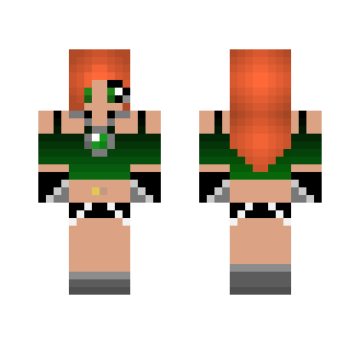 Ginger Girl Gamer - Girl Minecraft Skins - image 2