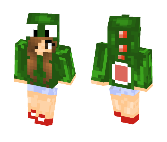yoshi girl - Girl Minecraft Skins - image 1