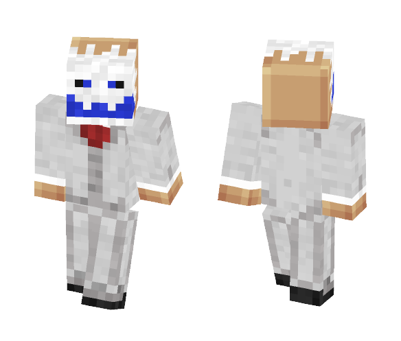 Deamon Snowball in The Face - Male Minecraft Skins - image 1