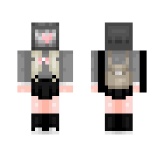 i love tv heads ~ - Female Minecraft Skins - image 2