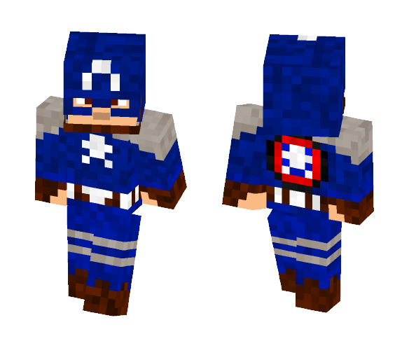 Captain America! - Comics Minecraft Skins - image 1