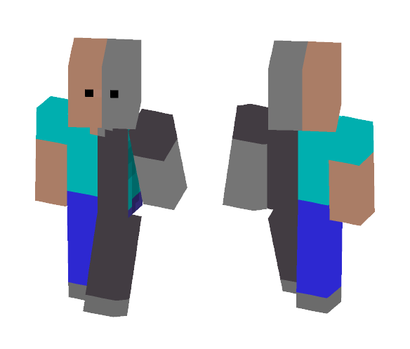 robot/human (1 colored) - Male Minecraft Skins - image 1