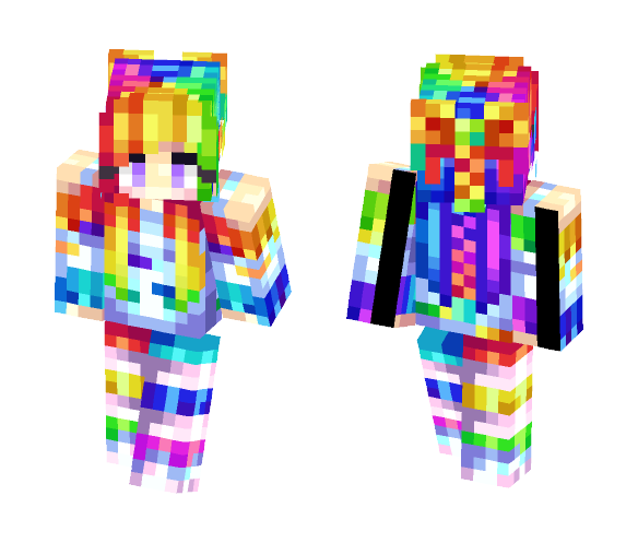 Rainbow Life -◊ρεεωεε◊ - Female Minecraft Skins - image 1