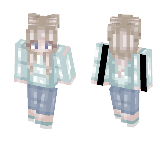 Cute Girl | SadBlues - Cute Girls Minecraft Skins - image 1