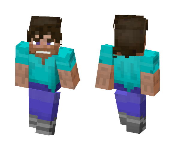 Steve 2.0 - Male Minecraft Skins - image 1