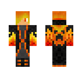 Fire Guy v7.0 - Male Minecraft Skins - image 2