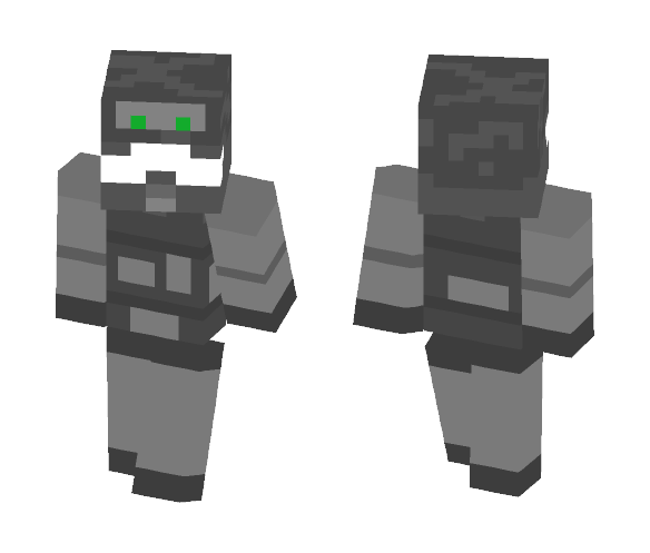 Sci-Fi Rifle Man - Male Minecraft Skins - image 1