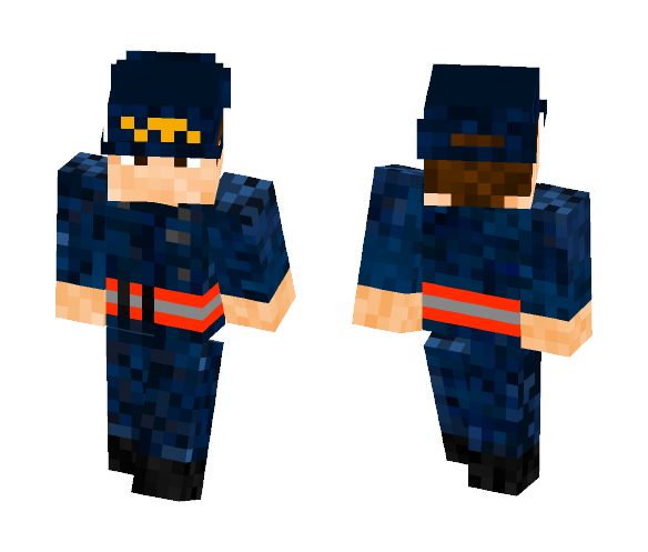 Navy Recruit [RTC] (Orange PT Belt) - Male Minecraft Skins - image 1