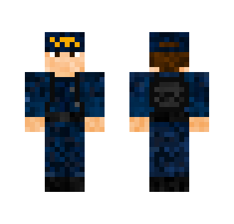 Navy Recruit [RTC] (w/ Backpack) - Male Minecraft Skins - image 2