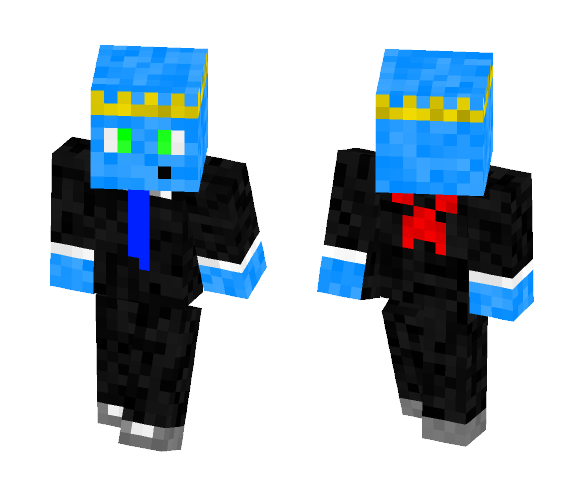 guy in suit with tie - Male Minecraft Skins - image 1