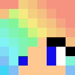 rainbow hair! - Female Minecraft Skins - image 3