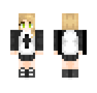Sweater and Hair Buns ^^ - Female Minecraft Skins - image 2