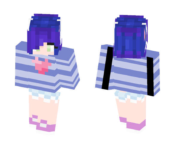 Cute Heart Jacket Thing - Female Minecraft Skins - image 1
