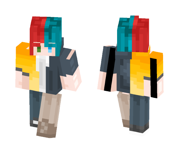 Nito and I combined - Male Minecraft Skins - image 1