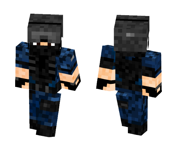 Navy SRT [W/ Balaclava] - Male Minecraft Skins - image 1