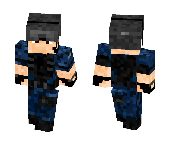 Navy SRT [W/O Balaclava] - Male Minecraft Skins - image 1