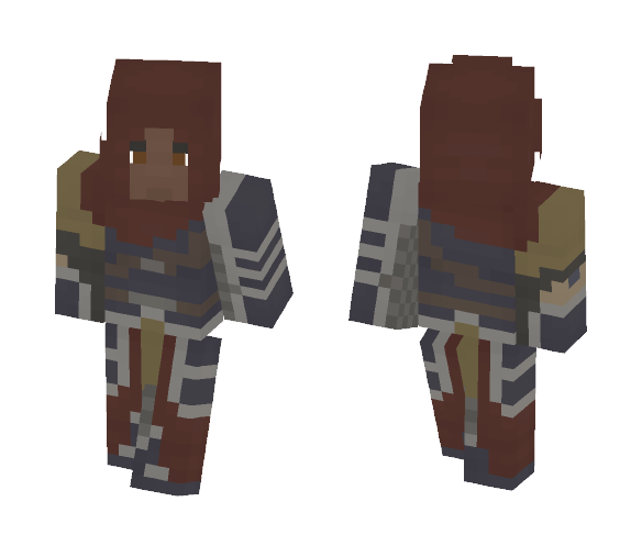[lotC] A Paladin's Armour - Male Minecraft Skins - image 1