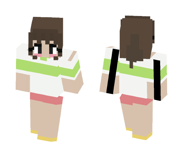 Chihiro -Spirited away - Female Minecraft Skins - image 1