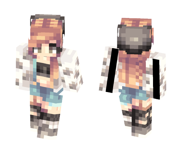 Flames - Female Minecraft Skins - image 1