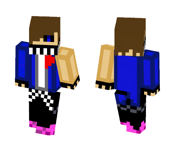me in undertale - Male Minecraft Skins - image 1