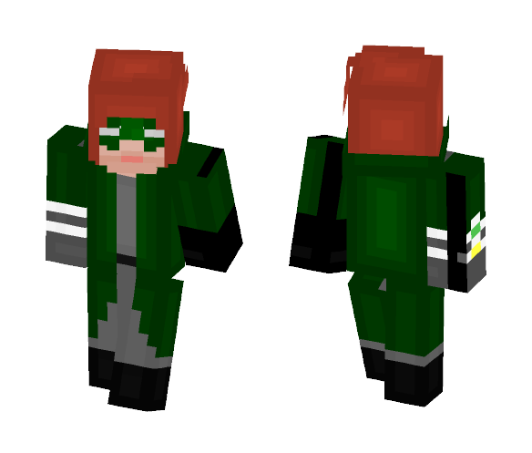 Hal Jordan (Gauntlet User) - Male Minecraft Skins - image 1