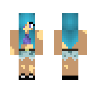 Recked girl - Girl Minecraft Skins - image 2