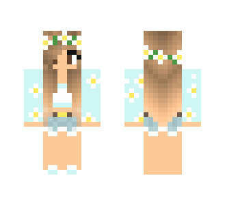 Flower Summer Girl - Girl Minecraft Skins - image 2