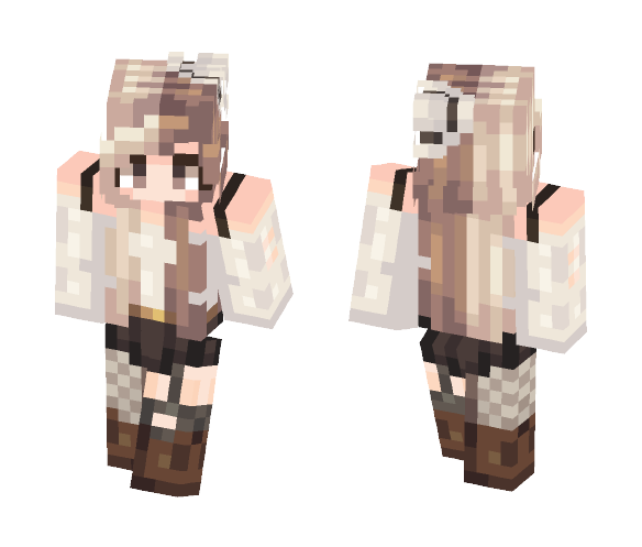 OC - Hazel - Female Minecraft Skins - image 1