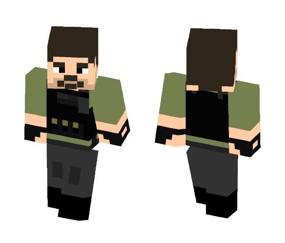 Rick Flagg (suicide squad) updated - Male Minecraft Skins - image 1