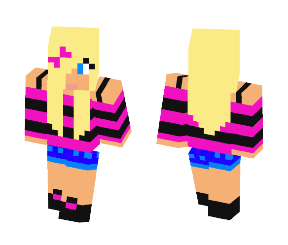Cute Girl Gwen - Cute Girls Minecraft Skins - image 1