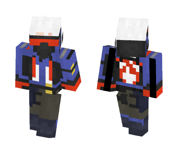 Soldier: 76 - Overwatch - Male Minecraft Skins - image 1