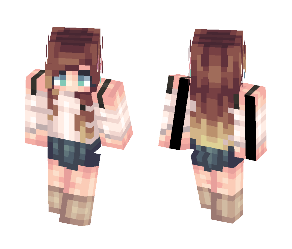 dahlia + name change!! × popreel!! - Female Minecraft Skins - image 1
