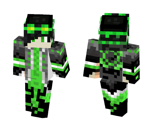 Green 1 - Male Minecraft Skins - image 1