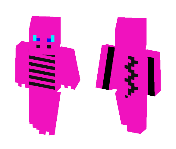 Pink Dragon - Female Minecraft Skins - image 1