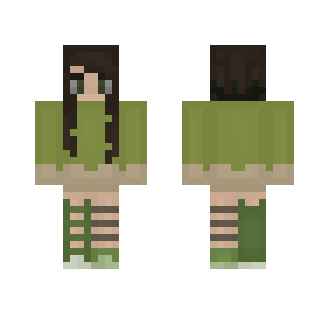 ~Green Tea Pocky - Female Minecraft Skins - image 2