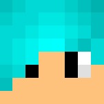 Blue haired cool boy *No glasses* - Boy Minecraft Skins - image 3