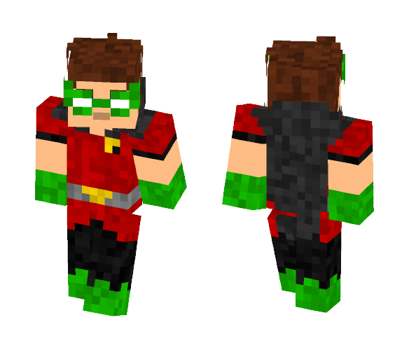 Robin (Damian Wayne) - Male Minecraft Skins - image 1