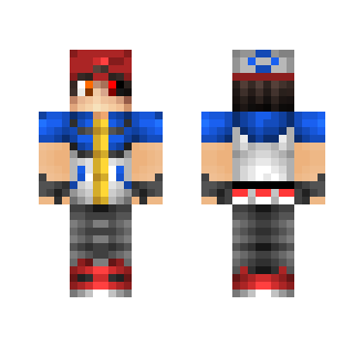 Me As A Pokemon Trainer. - Male Minecraft Skins - image 2