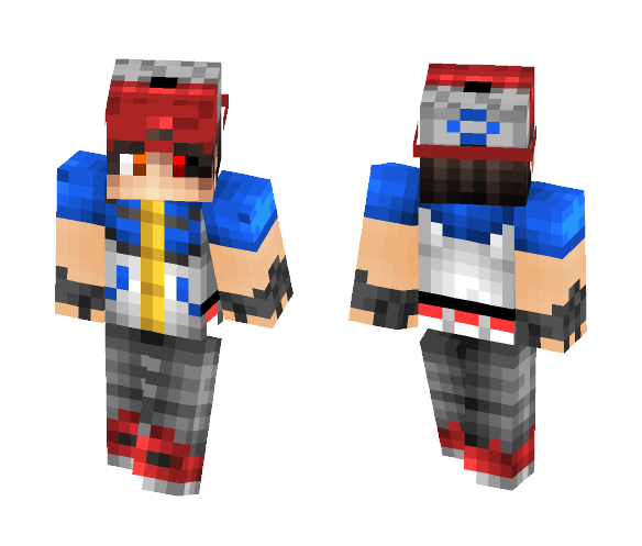 Me As A Pokemon Trainer. - Male Minecraft Skins - image 1