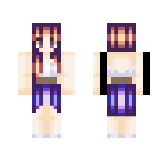 Sunset on the Water - Female Minecraft Skins - image 2