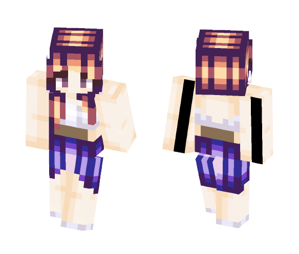 Sunset on the Water - Female Minecraft Skins - image 1
