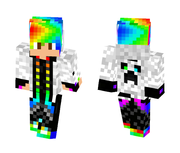 rainbow boy - Boy Minecraft Skins - image 1