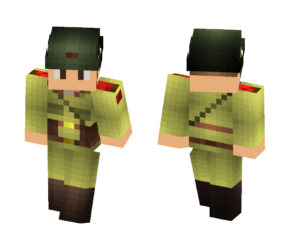 Russian Solider (1942) - Male Minecraft Skins - image 1